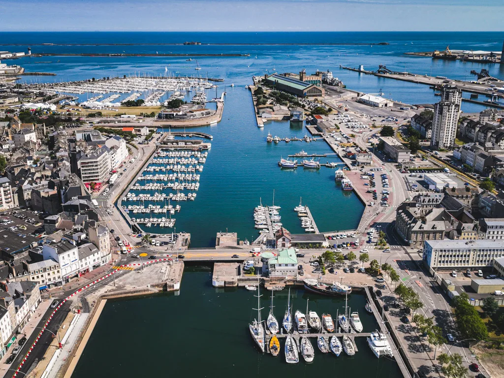 Marées à Cherbourg