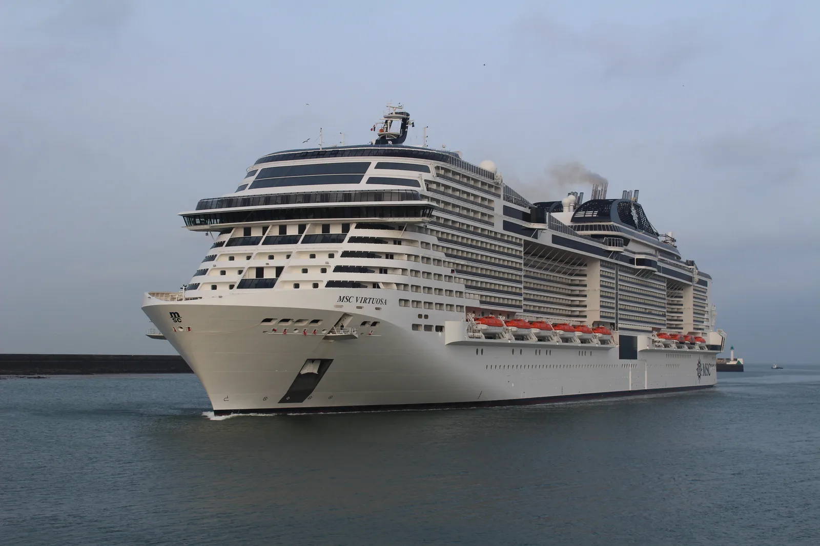 Stopover of the cruise ship MSC Virtuosa, Thursday October 17, 2024