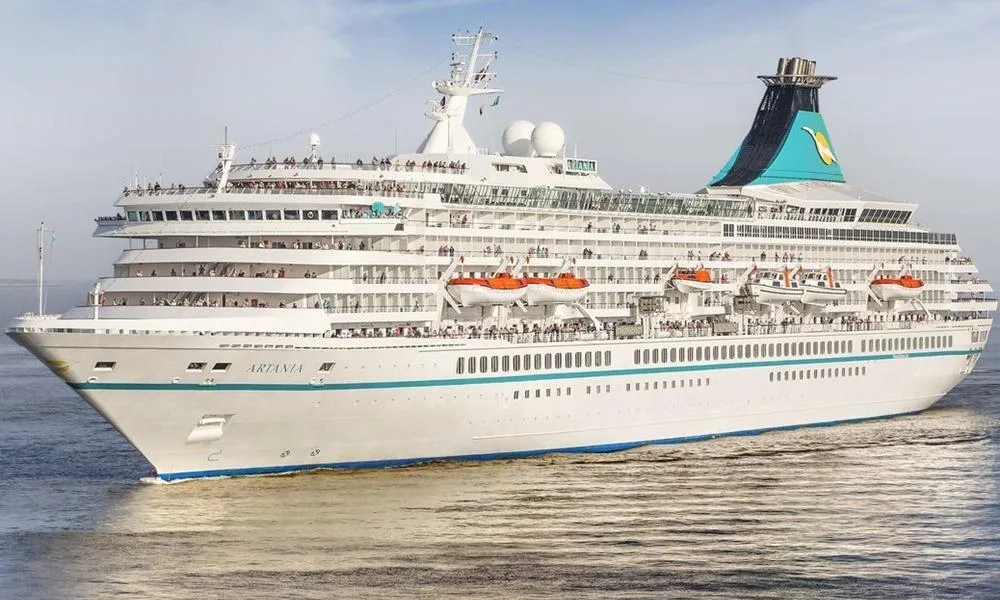 Stopover of the cruise ship Artania, Monday October 21, 2024 Tourism