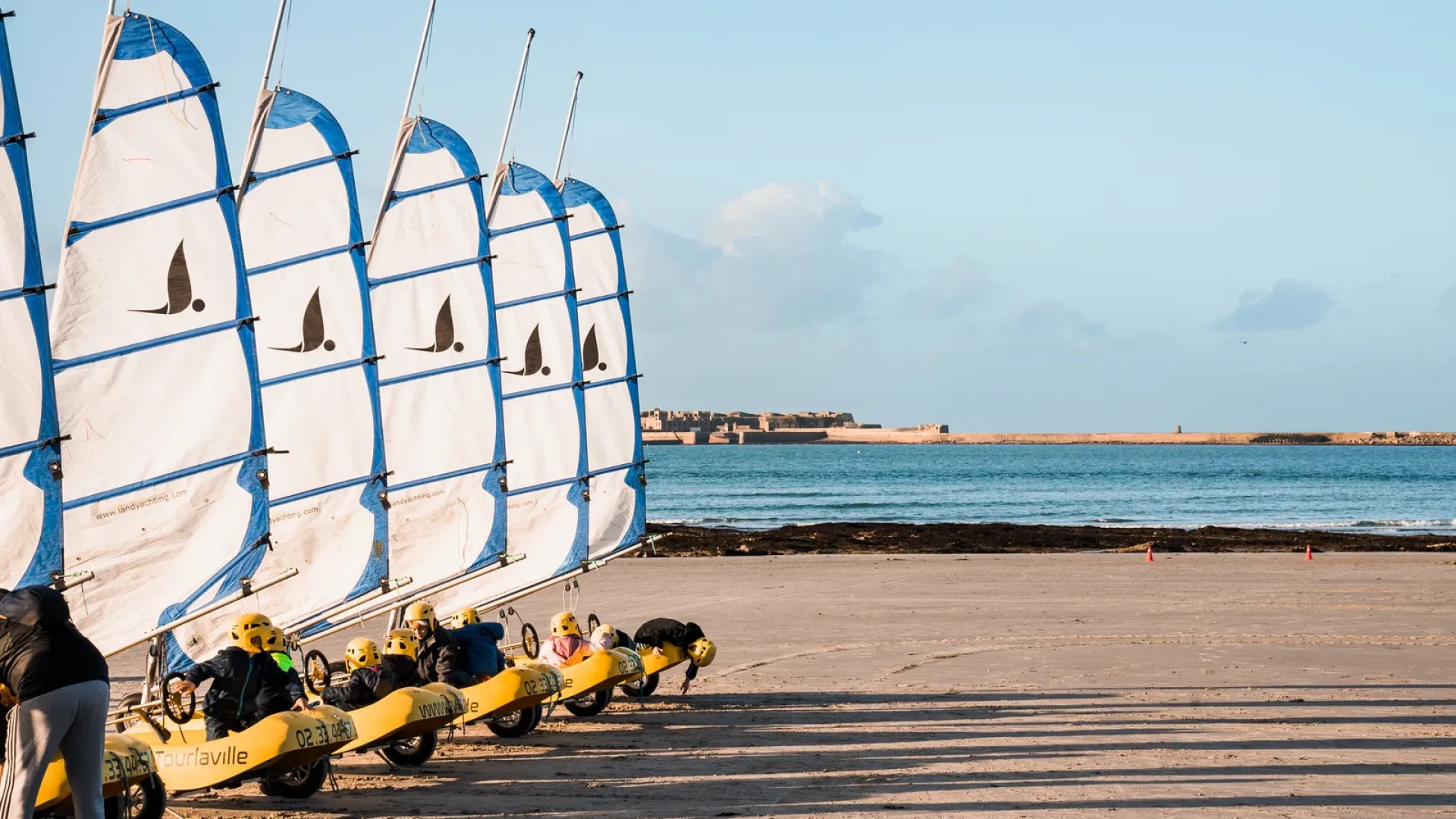 char à voile cherbourg