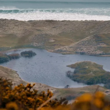 Vauville dunes mer - Cotentin fort rêveur