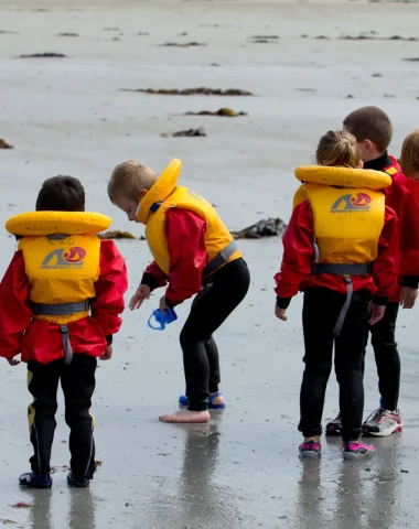 enfants voile cotentin